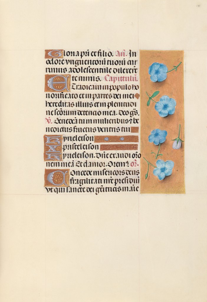 Detail of Hours of Queen Isabella the Catholic, Queen of Spain: Fol. 139r, c. 1500 by Master of the First Prayerbook of Maximillian