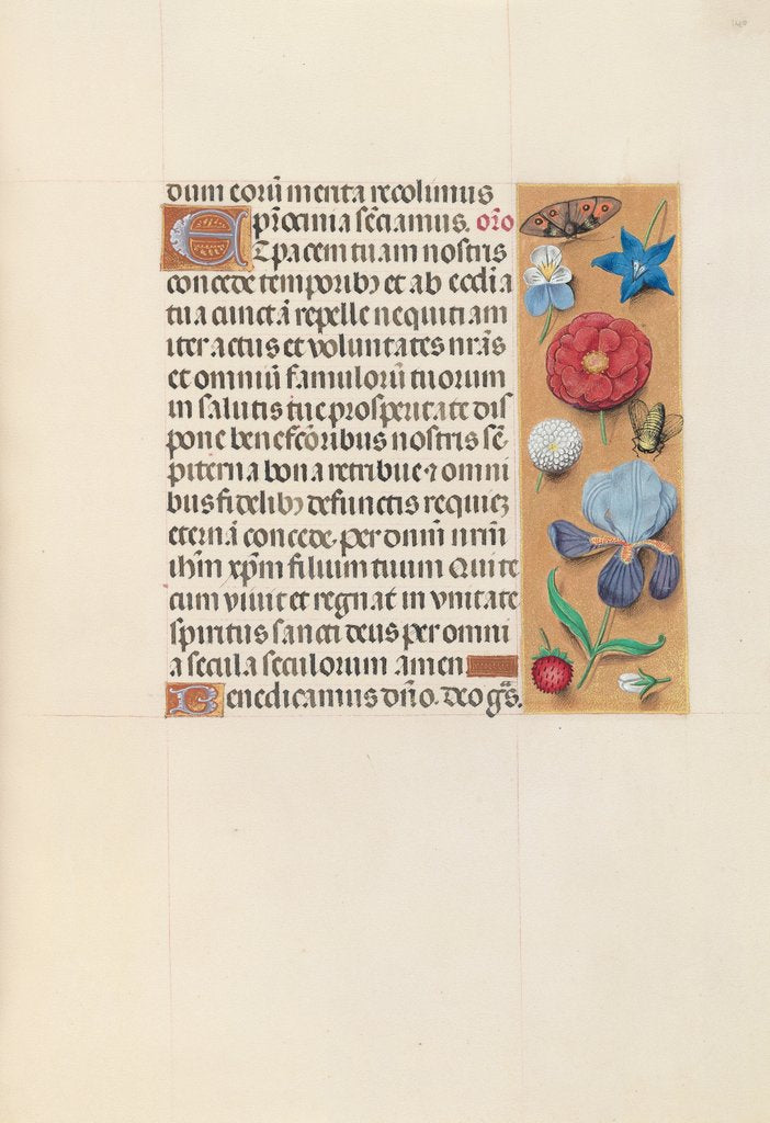 Detail of Hours of Queen Isabella the Catholic, Queen of Spain: Fol. 140r, c. 1500 by Master of the First Prayerbook of Maximillian