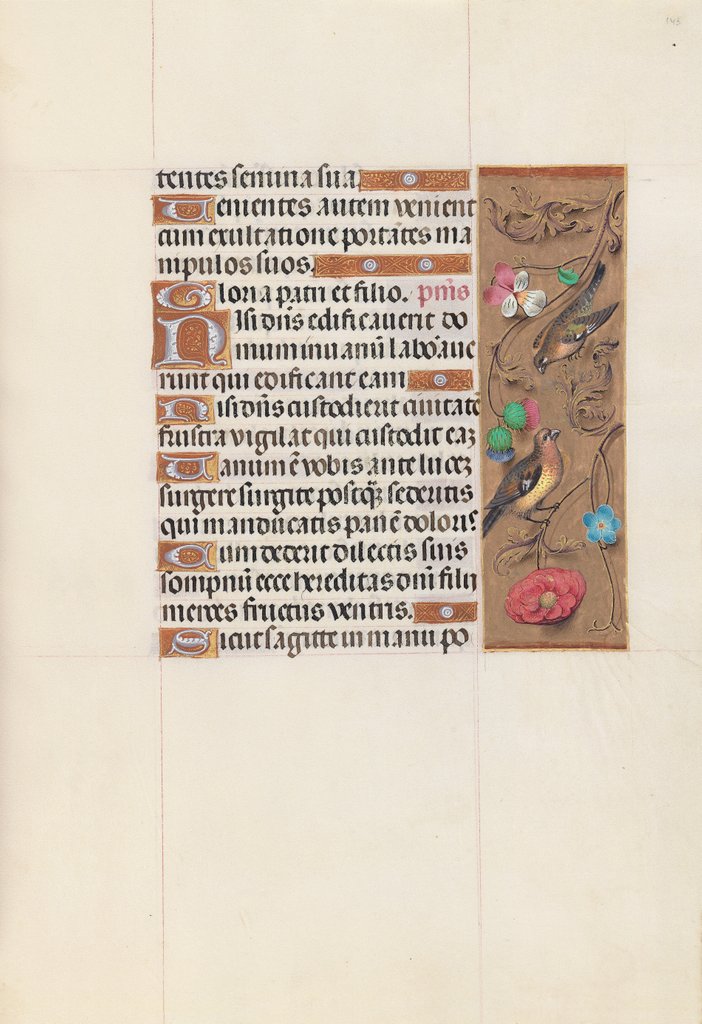 Detail of Hours of Queen Isabella the Catholic, Queen of Spain: Fol. 143r, c. 1500 by Master of the First Prayerbook of Maximillian
