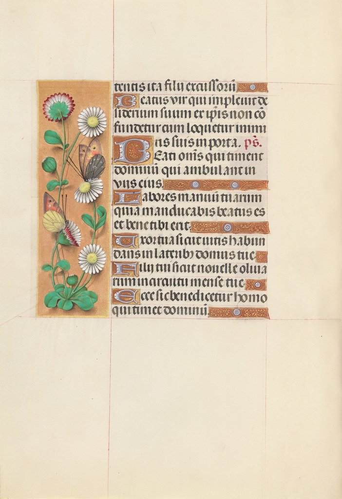 Detail of Hours of Queen Isabella the Catholic, Queen of Spain: Fol. 143v, c. 1500 by Master of the First Prayerbook of Maximillian