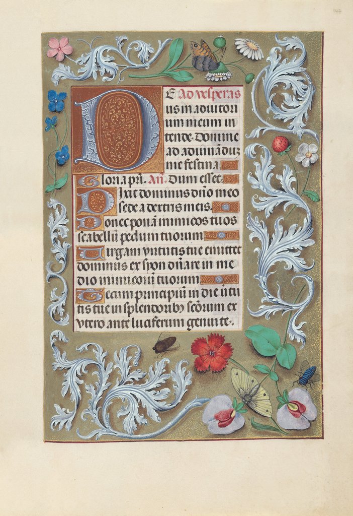 Detail of Hours of Queen Isabella the Catholic, Queen of Spain: Fol. 147r, c. 1500 by Master of the First Prayerbook of Maximillian