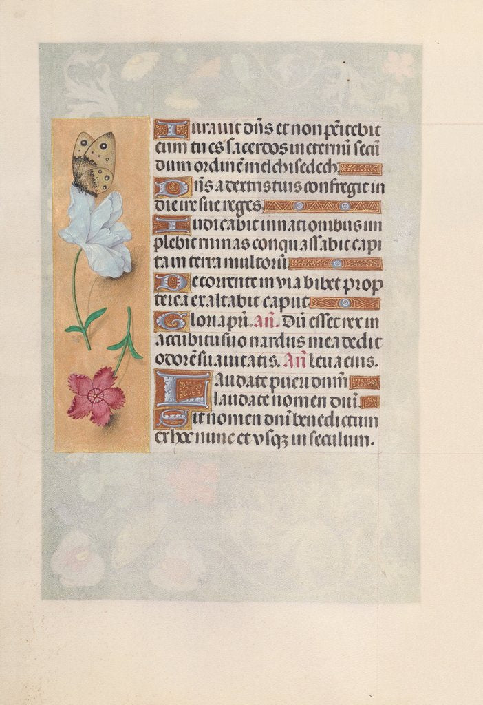 Detail of Hours of Queen Isabella the Catholic, Queen of Spain: Fol. 147v, c. 1500 by Master of the First Prayerbook of Maximillian