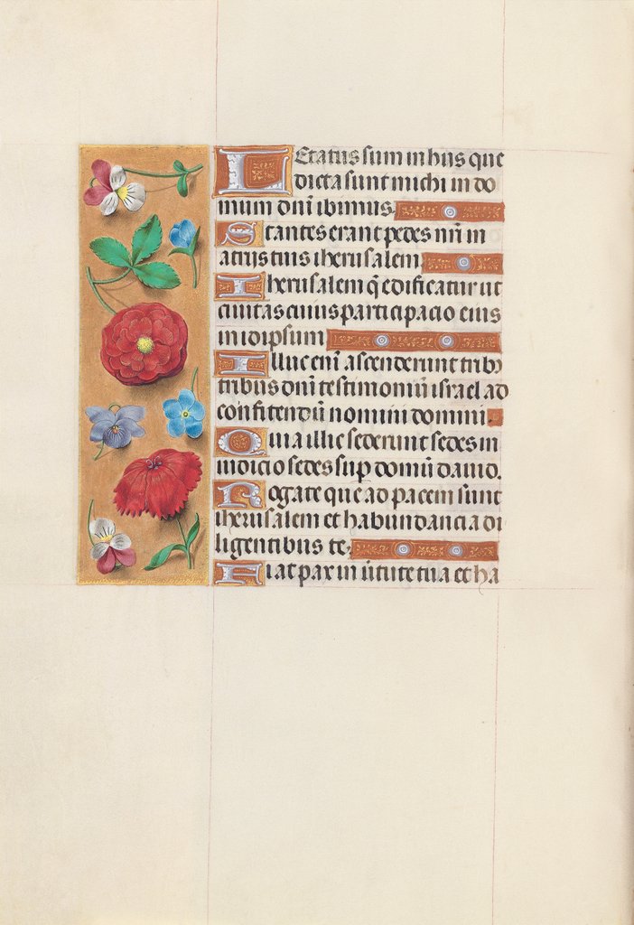 Detail of Hours of Queen Isabella the Catholic, Queen of Spain: Fol. 148v, c. 1500 by Master of the First Prayerbook of Maximillian