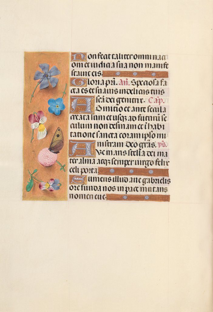 Detail of Hours of Queen Isabella the Catholic, Queen of Spain: Fol. 150v, c. 1500 by Master of the First Prayerbook of Maximillian