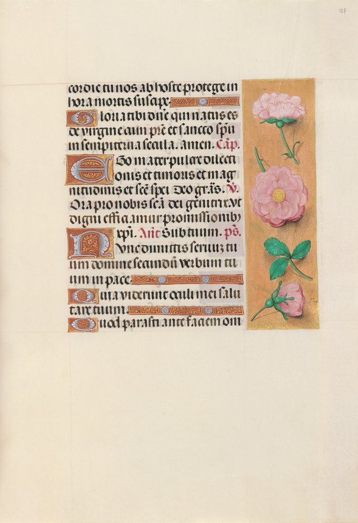 Detail of Hours of Queen Isabella the Catholic, Queen of Spain: Fol. 157r, c. 1500 by Master of the First Prayerbook of Maximillian