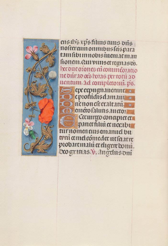 Detail of Hours of Queen Isabella the Catholic, Queen of Spain: Fol. 161v, c. 1500 by Master of the First Prayerbook of Maximillian