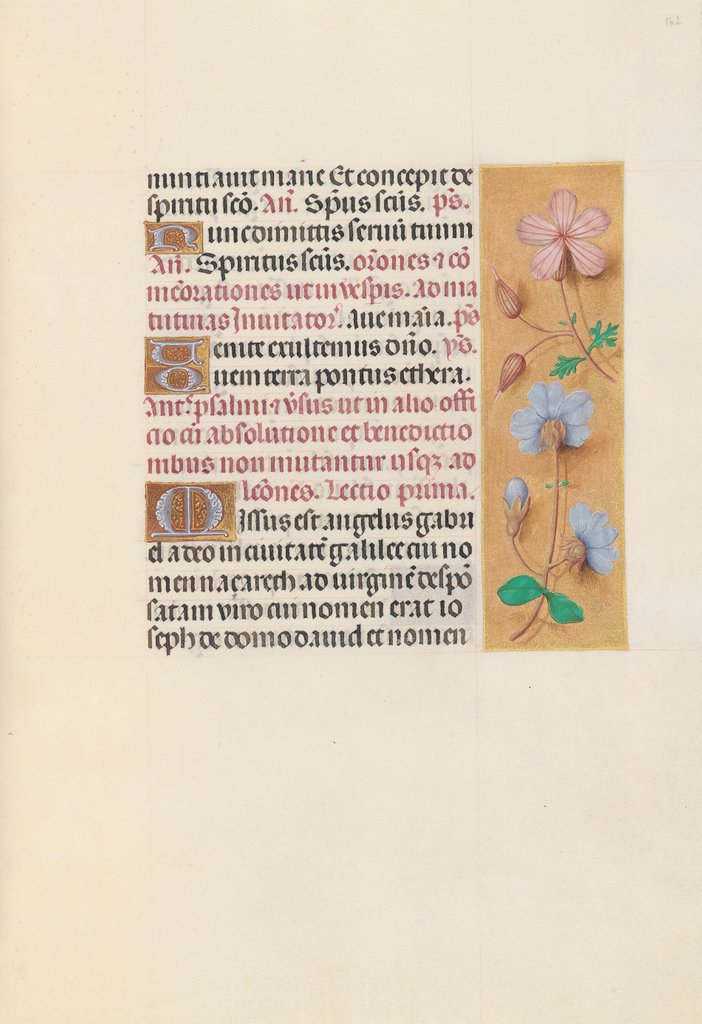 Detail of Hours of Queen Isabella the Catholic, Queen of Spain: Fol. 162r, c. 1500 by Master of the First Prayerbook of Maximillian