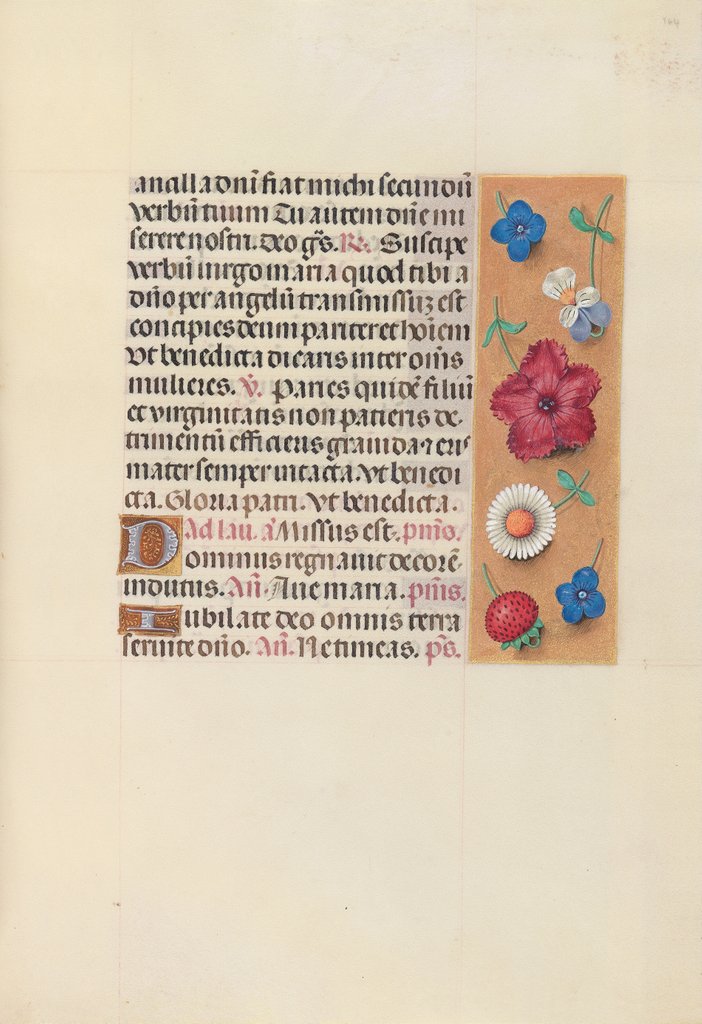 Detail of Hours of Queen Isabella the Catholic, Queen of Spain: Fol. 164r, c. 1500 by Master of the First Prayerbook of Maximillian