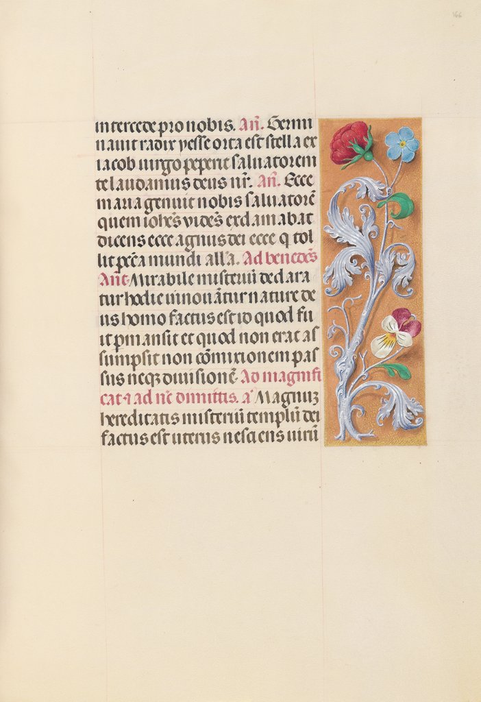 Detail of Hours of Queen Isabella the Catholic, Queen of Spain: Fol. 166r, c. 1500 by Master of the First Prayerbook of Maximillian