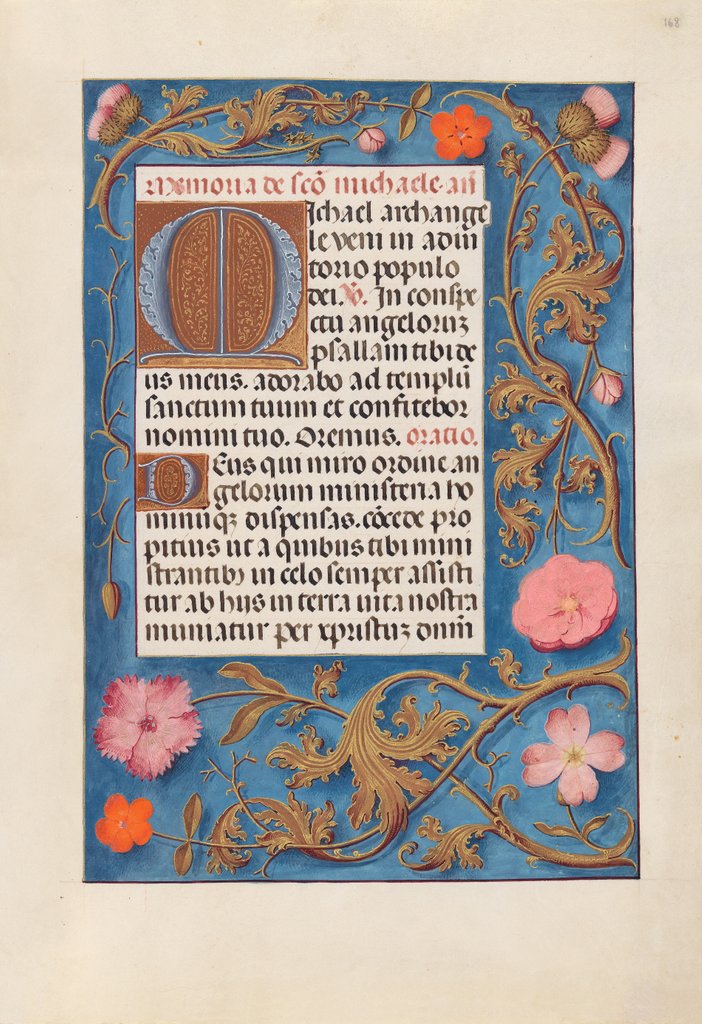 Detail of Hours of Queen Isabella the Catholic, Queen of Spain: Fol. 168r, c. 1500 by Master of the First Prayerbook of Maximillian