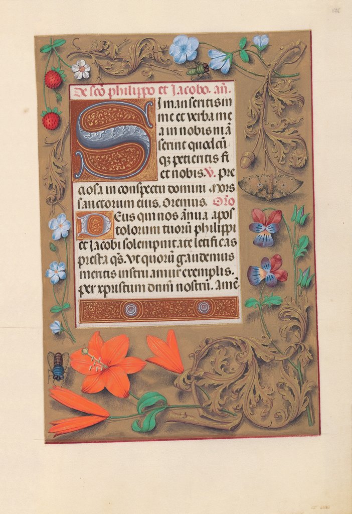 Detail of Hours of Queen Isabella the Catholic, Queen of Spain: Fol. 176r, c. 1500 by Master of the First Prayerbook of Maximillian