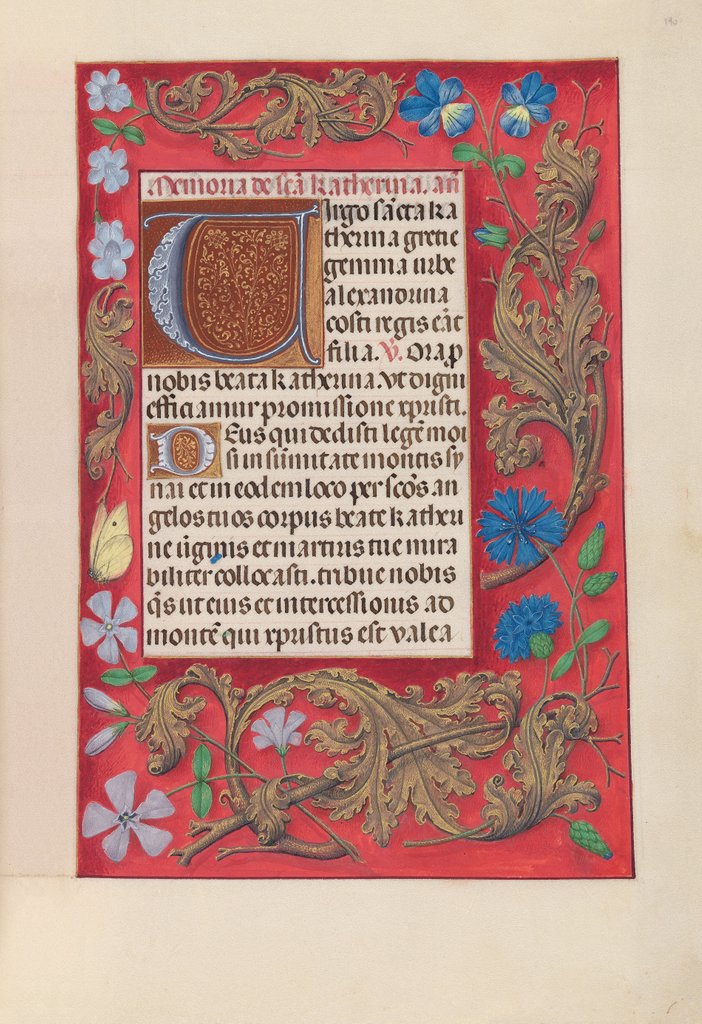 Detail of Hours of Queen Isabella the Catholic, Queen of Spain: Fol. 190r, c. 1500 by Master of the First Prayerbook of Maximillian