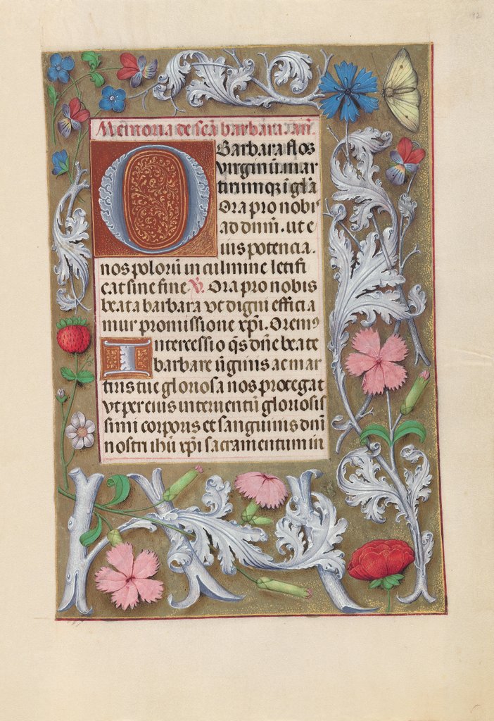 Detail of Hours of Queen Isabella the Catholic, Queen of Spain: Fol. 192r, c. 1500 by Master of the First Prayerbook of Maximillian