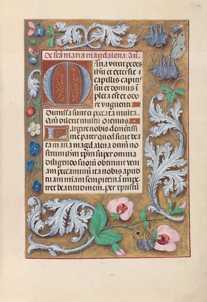 Detail of Hours of Queen Isabella the Catholic, Queen of Spain: Fol. 194r, c. 1500 by Master of the First Prayerbook of Maximillian