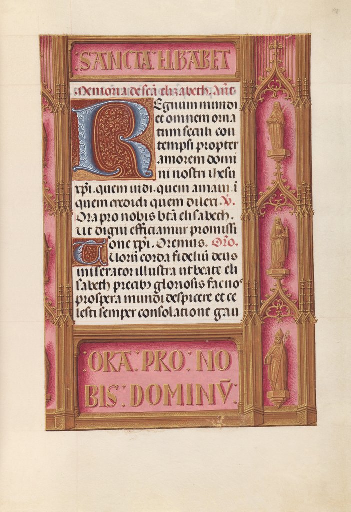 Detail of Hours of Queen Isabella the Catholic, Queen of Spain: Fol. 198r, c. 1500 by Master of the First Prayerbook of Maximillian