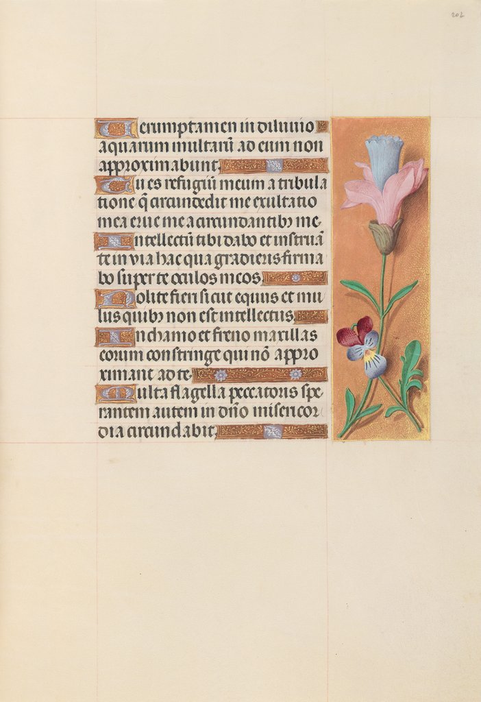 Detail of Hours of Queen Isabella the Catholic, Queen of Spain: Fol. 202r, c. 1500 by Master of the First Prayerbook of Maximillian