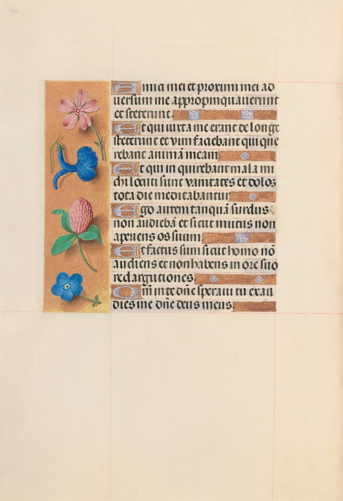 Detail of Hours of Queen Isabella the Catholic, Queen of Spain: Fol. 203v, c. 1500 by Master of the First Prayerbook of Maximillian