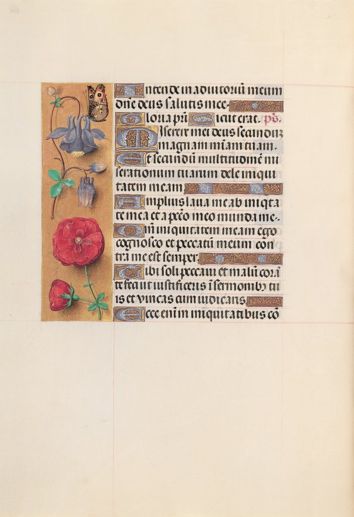 Detail of Hours of Queen Isabella the Catholic, Queen of Spain: Fol. 204v, c. 1500 by Master of the First Prayerbook of Maximillian
