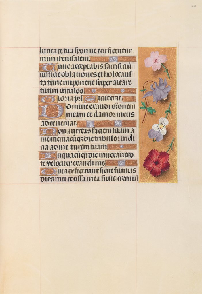 Detail of Hours of Queen Isabella the Catholic, Queen of Spain: Fol. 206r, c. 1500 by Master of the First Prayerbook of Maximillian