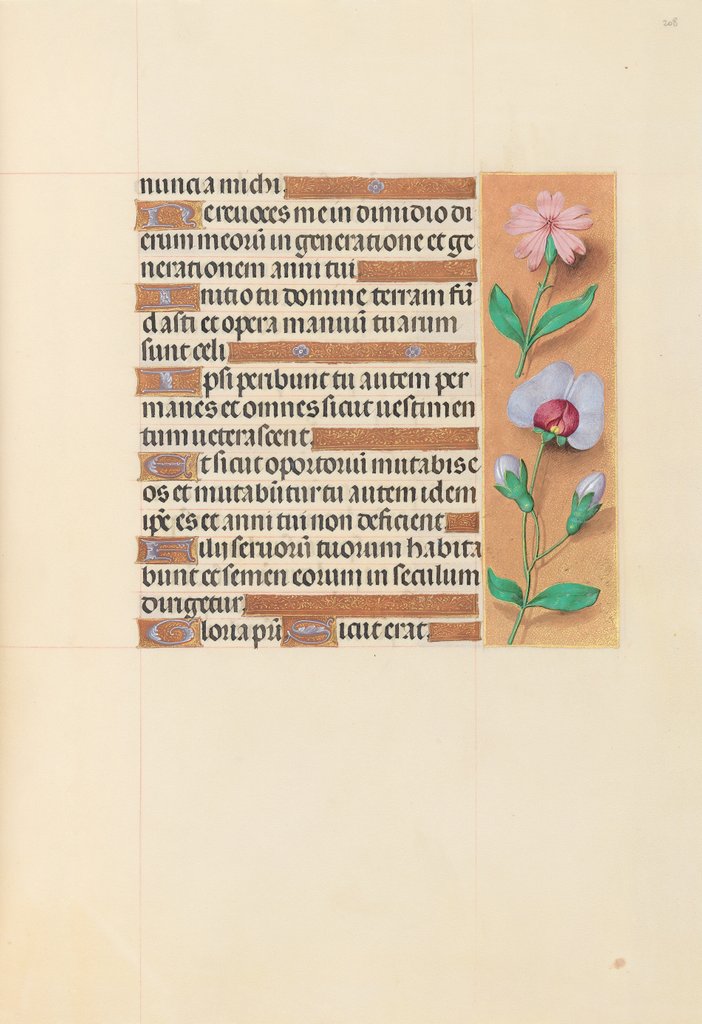 Detail of Hours of Queen Isabella the Catholic, Queen of Spain: Fol. 208r, c. 1500 by Master of the First Prayerbook of Maximillian