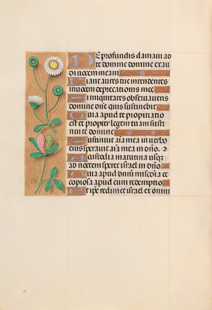 Detail of Hours of Queen Isabella the Catholic, Queen of Spain: Fol. 208v, c. 1500 by Master of the First Prayerbook of Maximillian