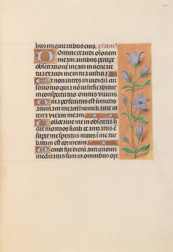Detail of Hours of Queen Isabella the Catholic, Queen of Spain: Fol. 209r, c. 1500 by Master of the First Prayerbook of Maximillian