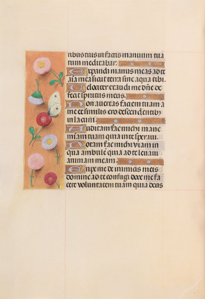 Detail of Hours of Queen Isabella the Catholic, Queen of Spain: Fol. 209v, c. 1500 by Master of the First Prayerbook of Maximillian