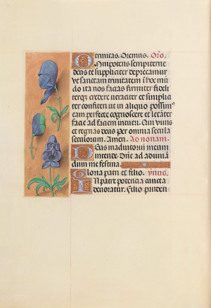 Detail of Hours of Queen Isabella the Catholic, Queen of Spain: Fol. 20v, c. 1500 by Master of the First Prayerbook of Maximillian