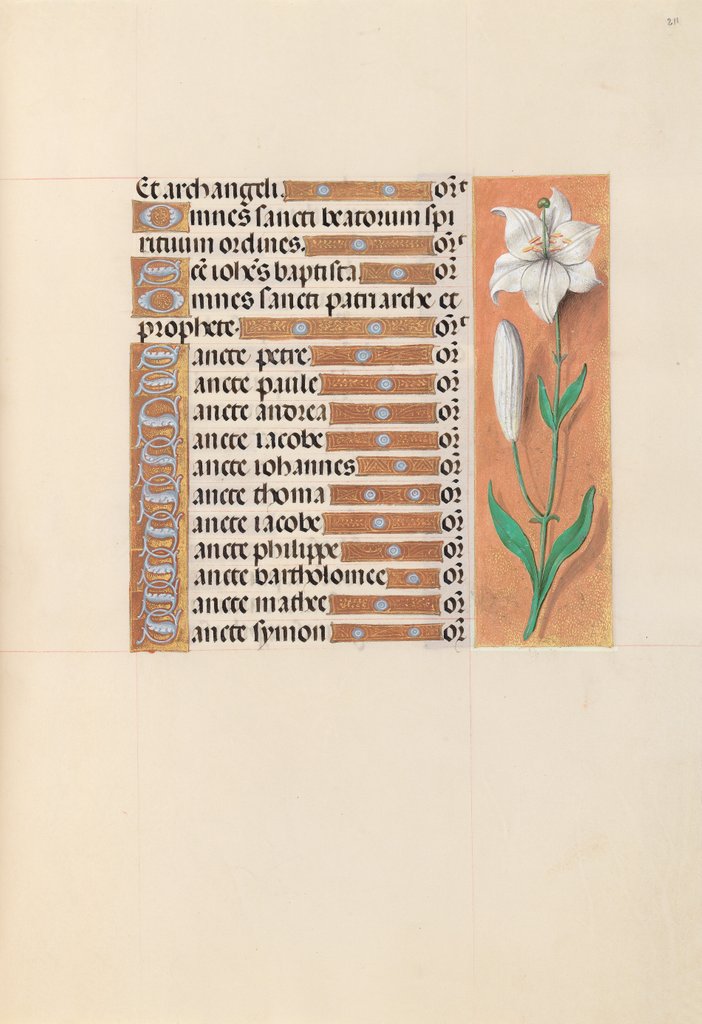 Detail of Hours of Queen Isabella the Catholic, Queen of Spain: Fol. 211r, c. 1500 by Master of the First Prayerbook of Maximillian