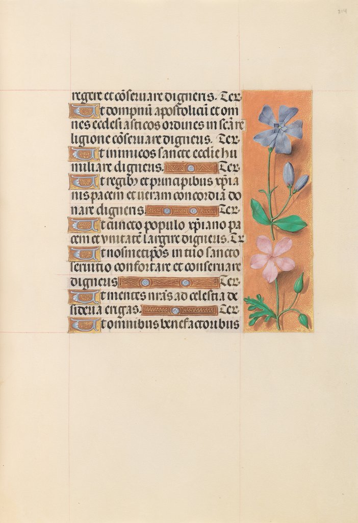 Detail of Hours of Queen Isabella the Catholic, Queen of Spain: Fol. 214r, c. 1500 by Master of the First Prayerbook of Maximillian