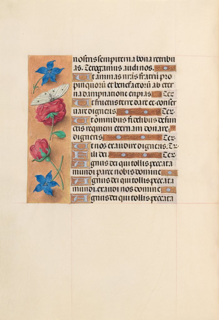 Detail of Hours of Queen Isabella the Catholic, Queen of Spain: Fol. 214v, c. 1500 by Master of the First Prayerbook of Maximillian