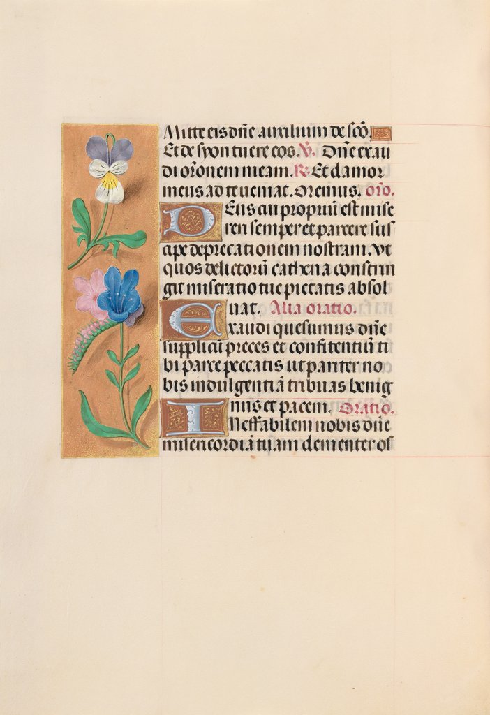 Detail of Hours of Queen Isabella the Catholic, Queen of Spain: Fol. 216v, c. 1500 by Master of the First Prayerbook of Maximillian
