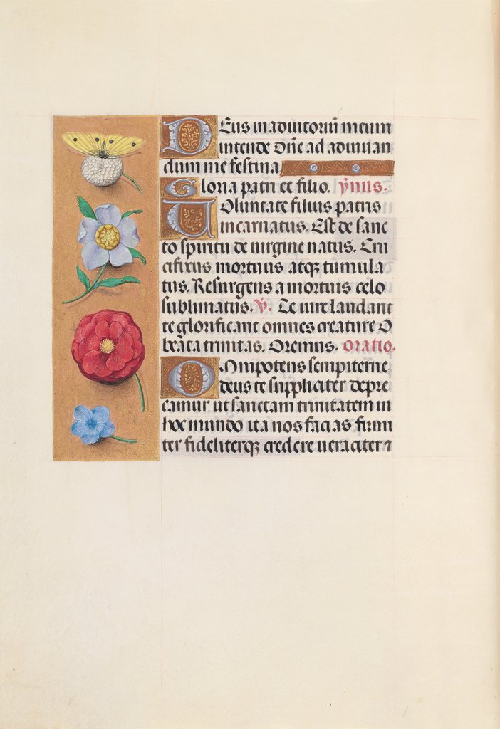 Detail of Hours of Queen Isabella the Catholic, Queen of Spain: Fol. 21v, c. 1500 by Master of the First Prayerbook of Maximillian