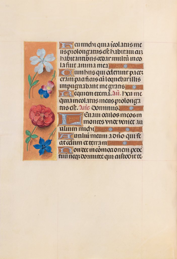 Detail of Hours of Queen Isabella the Catholic, Queen of Spain: Fol. 221v, c. 1500 by Master of the First Prayerbook of Maximillian