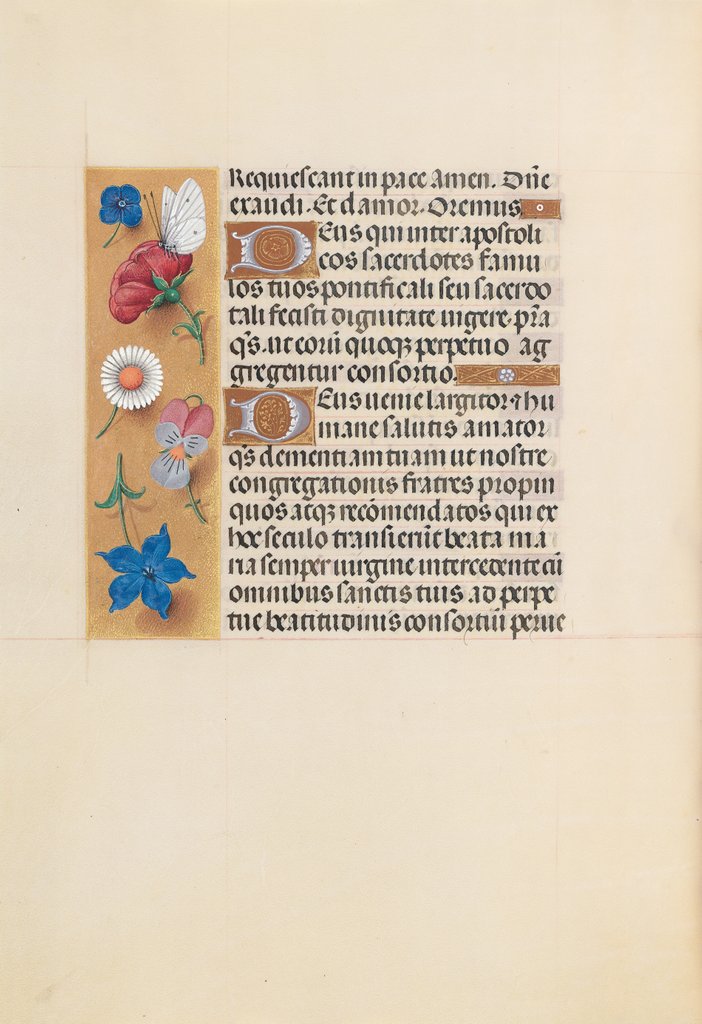 Detail of Hours of Queen Isabella the Catholic, Queen of Spain: Fol. 225v, c. 1500 by Master of the First Prayerbook of Maximillian