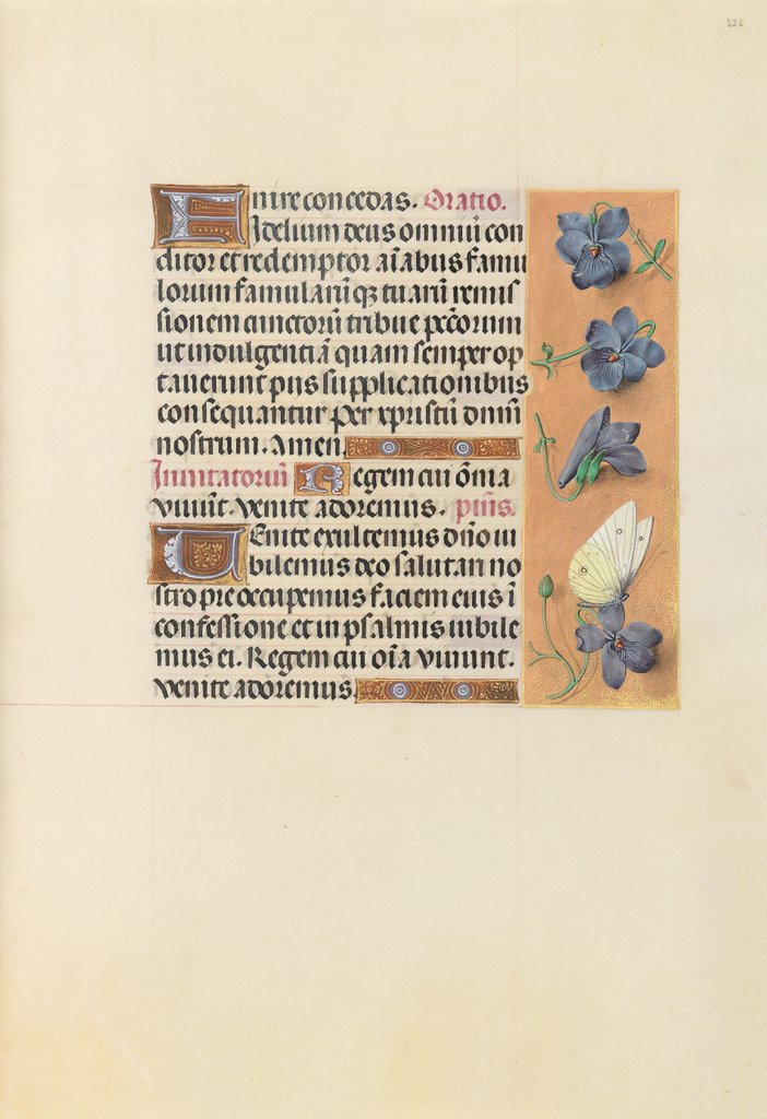 Detail of Hours of Queen Isabella the Catholic, Queen of Spain: Fol. 226r, c. 1500 by Master of the First Prayerbook of Maximillian