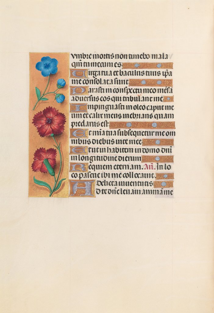 Detail of Hours of Queen Isabella the Catholic, Queen of Spain: Fol. 233v, c. 1500 by Master of the First Prayerbook of Maximillian