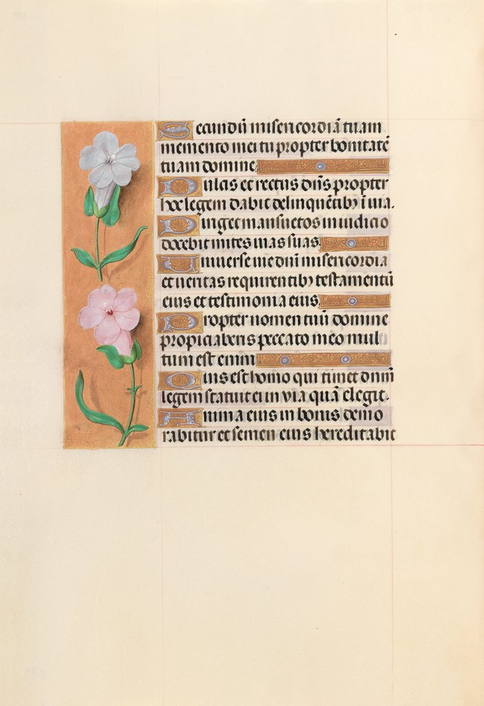 Detail of Hours of Queen Isabella the Catholic, Queen of Spain: Fol. 234v, c. 1500 by Master of the First Prayerbook of Maximillian
