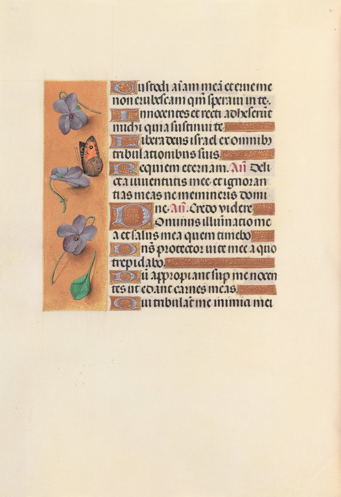Detail of Hours of Queen Isabella the Catholic, Queen of Spain: Fol. 235v, c. 1500 by Master of the First Prayerbook of Maximillian