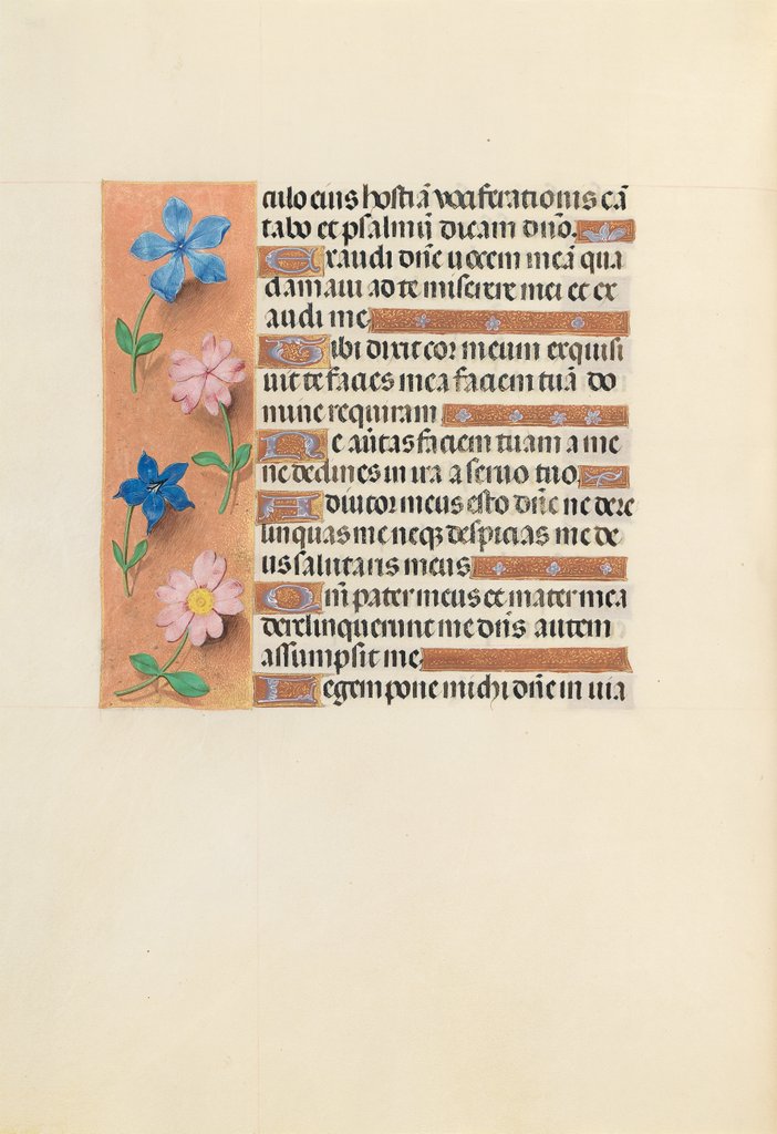 Detail of Hours of Queen Isabella the Catholic, Queen of Spain: Fol. 236v, c. 1500 by Master of the First Prayerbook of Maximillian