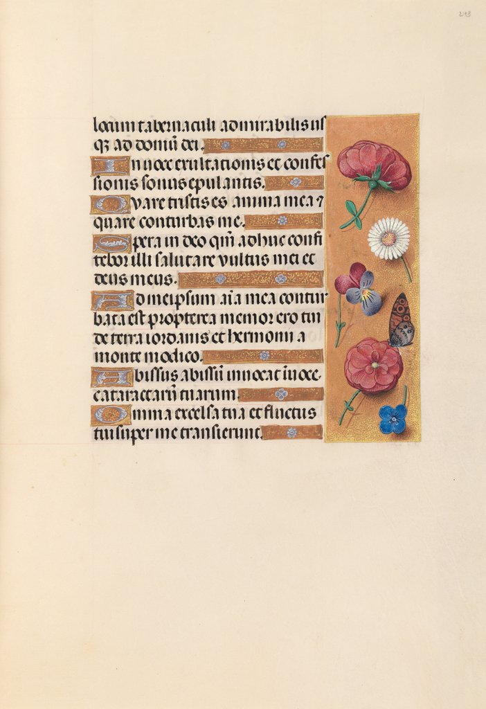 Detail of Hours of Queen Isabella the Catholic, Queen of Spain: Fol. 243r, c. 1500 by Master of the First Prayerbook of Maximillian