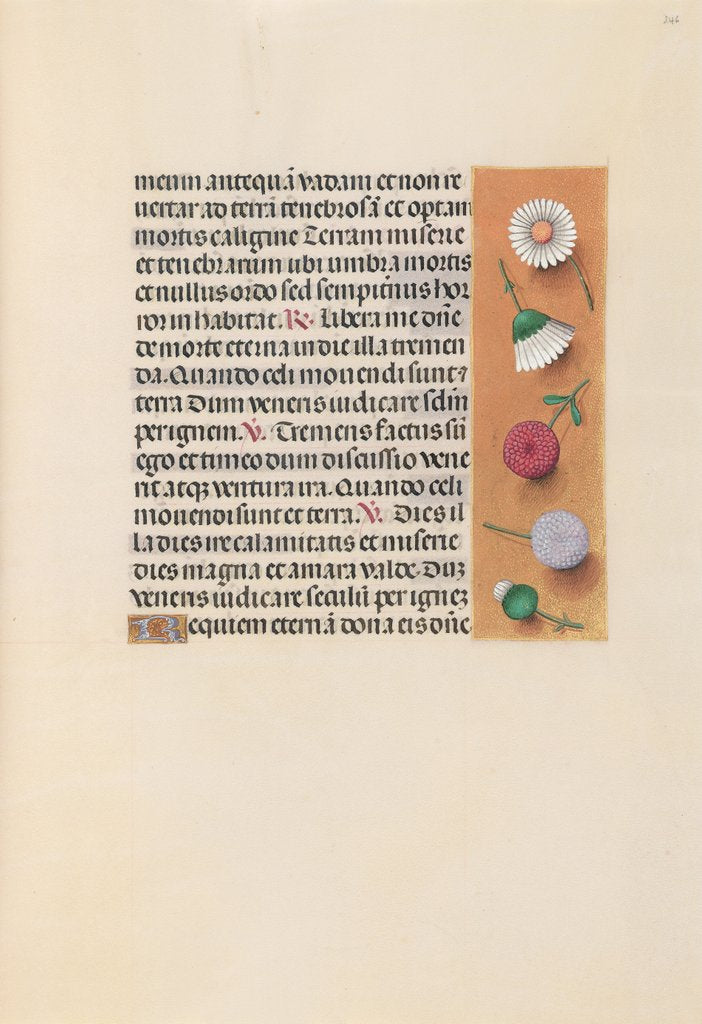 Detail of Hours of Queen Isabella the Catholic, Queen of Spain: Fol. 245r, c. 1500 by Master of the First Prayerbook of Maximillian