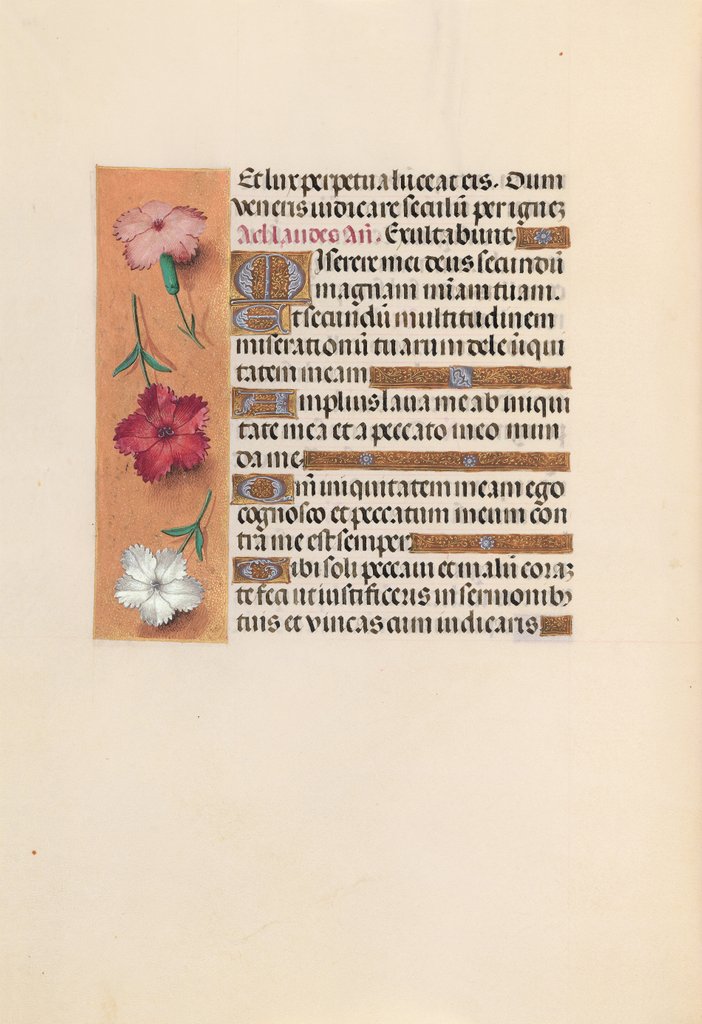 Detail of Hours of Queen Isabella the Catholic, Queen of Spain: Fol. 246v, c. 1500 by Master of the First Prayerbook of Maximillian