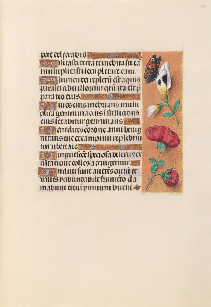 Detail of Hours of Queen Isabella the Catholic, Queen of Spain: Fol. 249r, c. 1500 by Master of the First Prayerbook of Maximillian