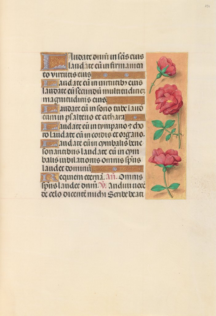 Detail of Hours of Queen Isabella the Catholic, Queen of Spain: Fol. 254r, c. 1500 by Master of the First Prayerbook of Maximillian