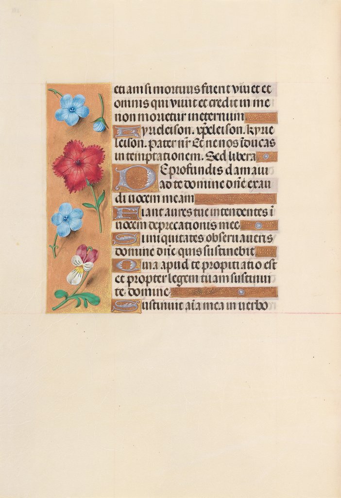 Detail of Hours of Queen Isabella the Catholic, Queen of Spain: Fol. 255v, c. 1500 by Master of the First Prayerbook of Maximillian