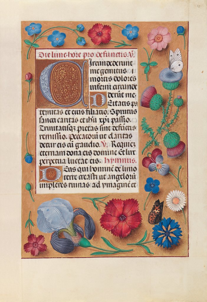 Detail of Hours of Queen Isabella the Catholic, Queen of Spain: Fol. 25r, c. 1500 by Master of the First Prayerbook of Maximillian