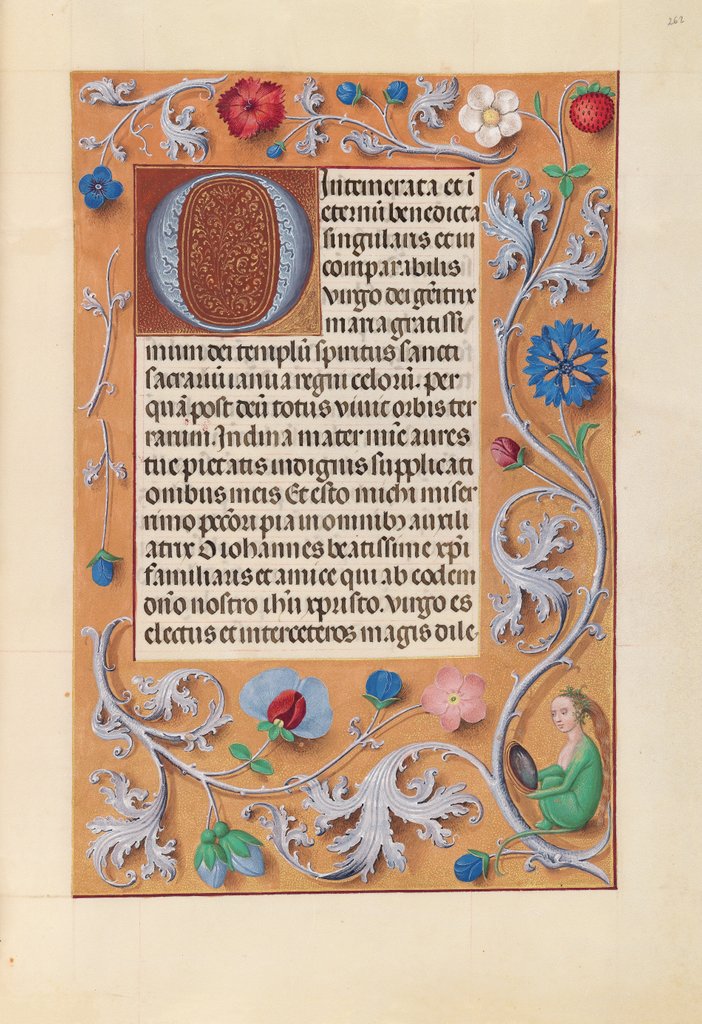 Detail of Hours of Queen Isabella the Catholic, Queen of Spain: Fol. 262r, c. 1500 by Master of the First Prayerbook of Maximillian