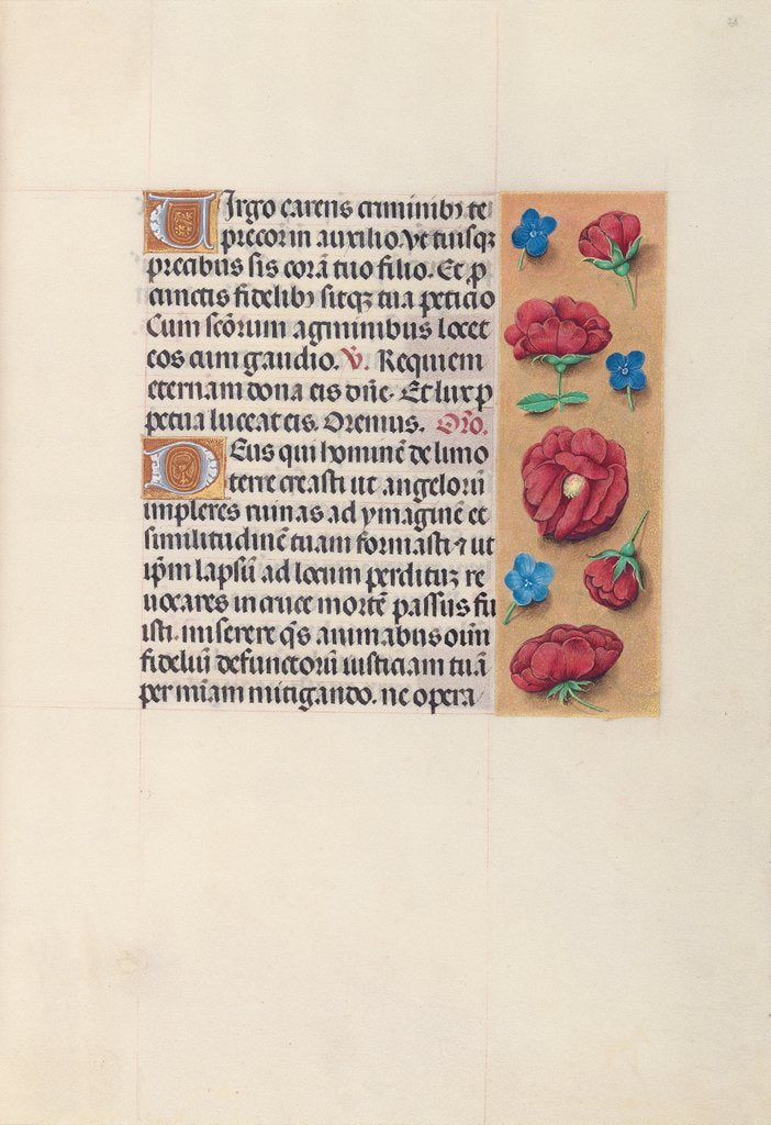 Detail of Hours of Queen Isabella the Catholic, Queen of Spain: Fol. 28r, c. 1500 by Master of the First Prayerbook of Maximillian