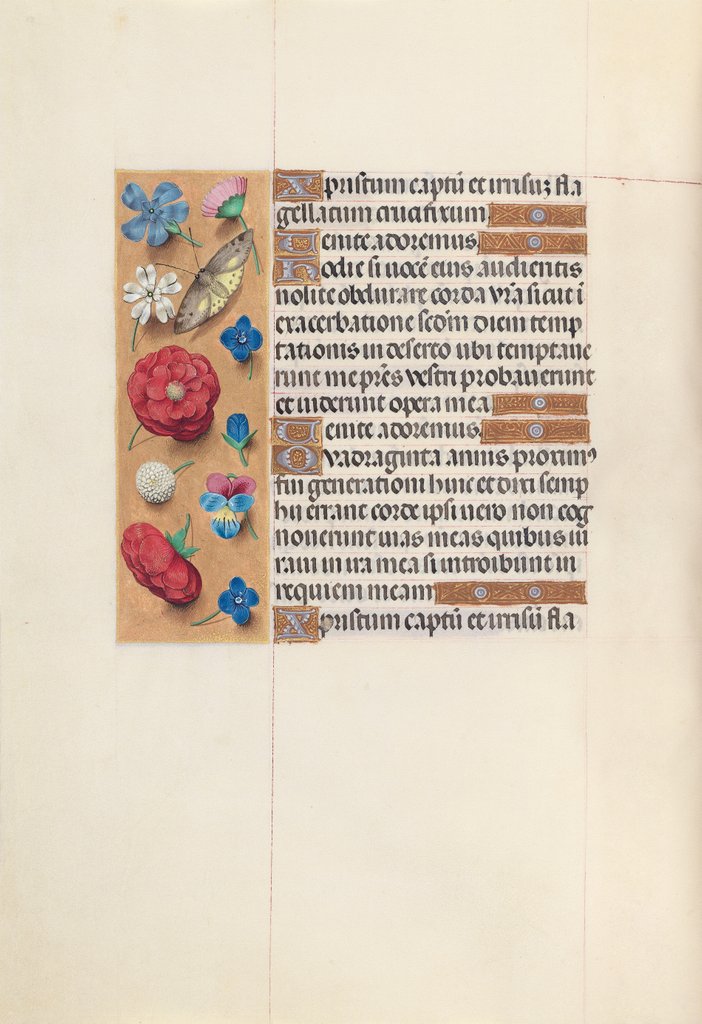 Detail of Hours of Queen Isabella the Catholic, Queen of Spain: Fol. 51v, c. 1500 by Master of the First Prayerbook of Maximillian